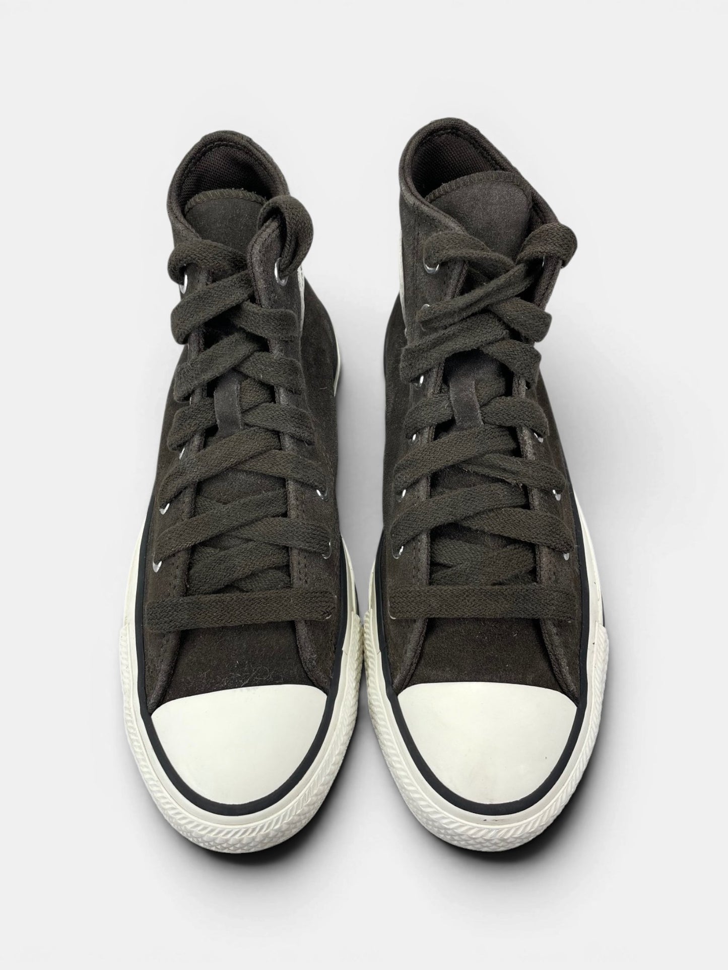 Converse Suede All Star Hi Fresh Brew — buty sportowe damskie w bardzo dobrym stanie rozmiar 39, widok z góry