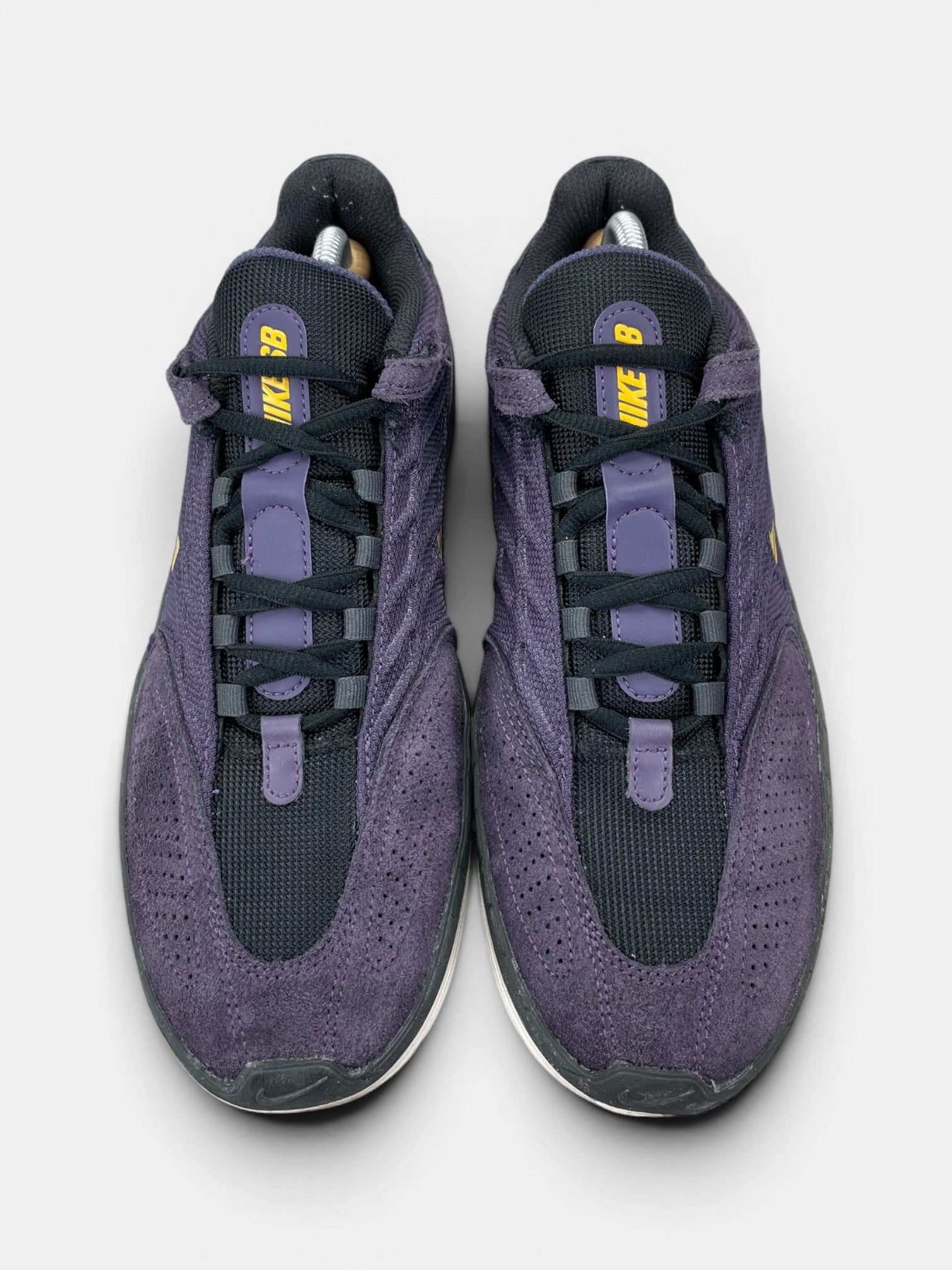 Nike SB Vertebrae Purple — buty sportowe męskie w bardzo dobrym stanie rozmiar 42.5, widok z góry