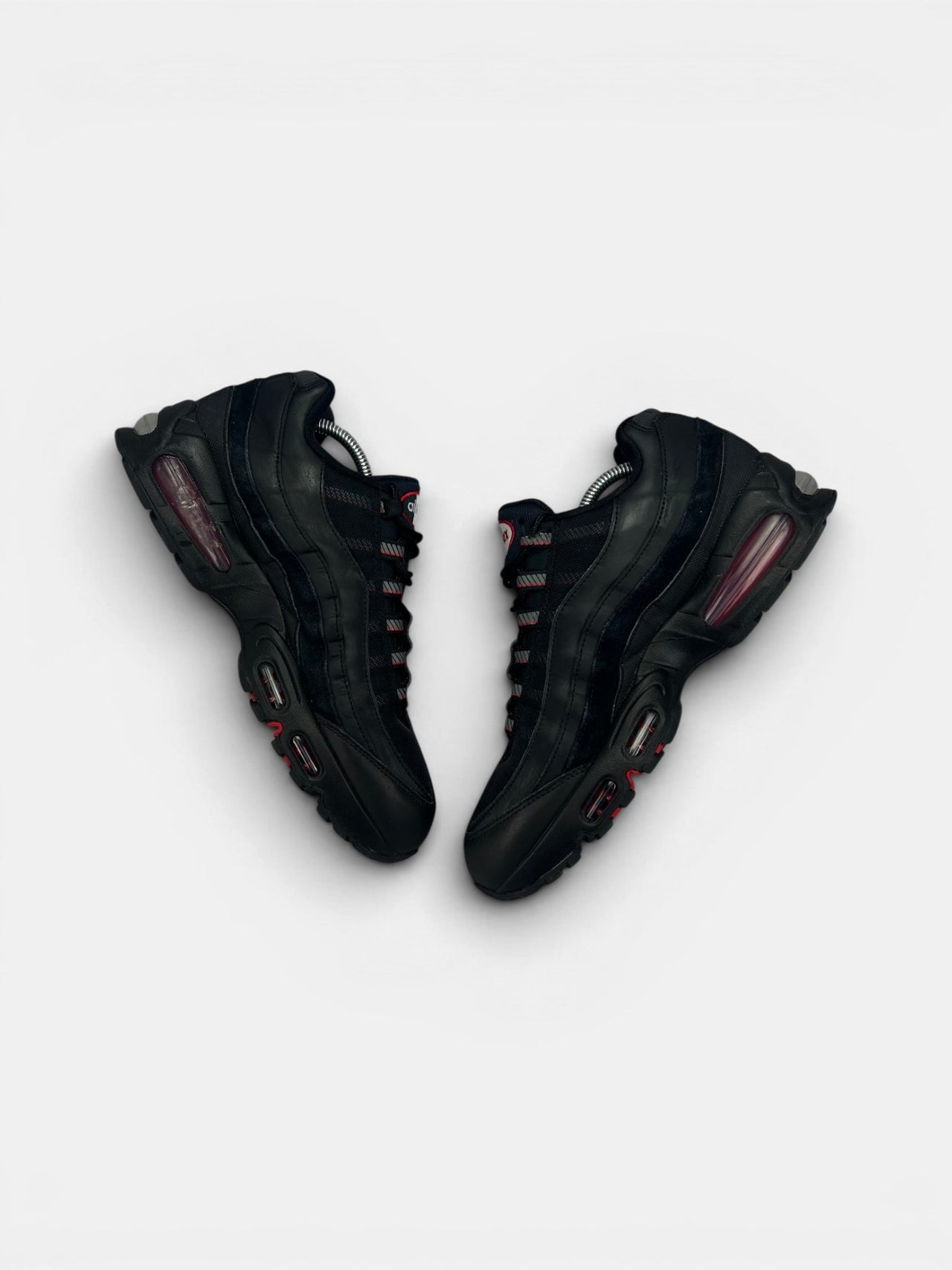 Nike Air Max 95 Racing Pack — buty sportowe męskie w dobrym stanie rozmiar 44, widok z góry na wewnętrzną stronę butów