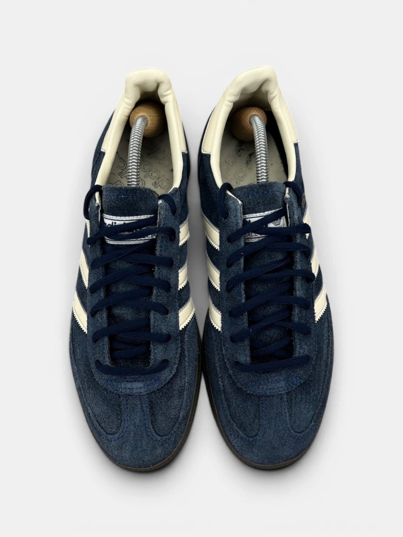 Adidas Spezial Night Indigo — buty sportowe męskie w bardzo dobrym stanie rozmiar 42 2/3, widok z góry