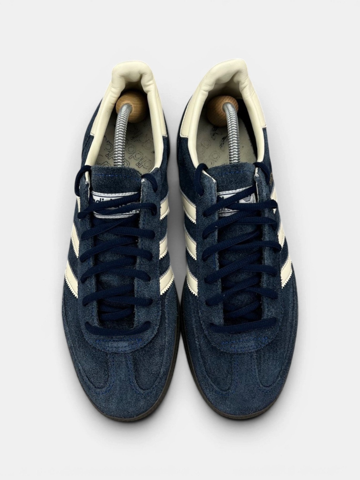 Adidas Spezial Night Indigo — buty sportowe męskie w bardzo dobrym stanie rozmiar 42 2/3, widok z góry
