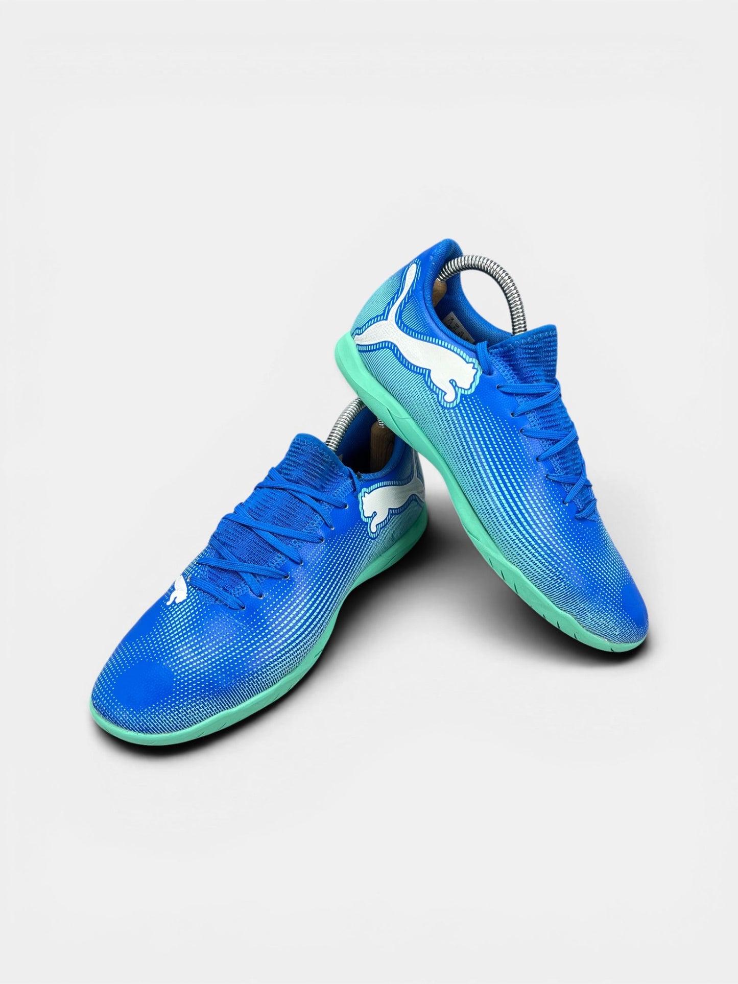 Puma Future 7 Play IT Hyperlink Blue — buty sportowe męskie w bardzo dobrym stanie rozmiar 41, boczny profil
