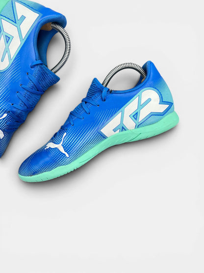 Puma Future 7 Play IT Hyperlink Blue — buty sportowe męskie w bardzo dobrym stanie rozmiar 41, wewnętrzny panel prawego buta