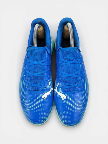 Puma Future 7 Play IT Hyperlink Blue — buty sportowe męskie w bardzo dobrym stanie rozmiar 41, widok z góry
