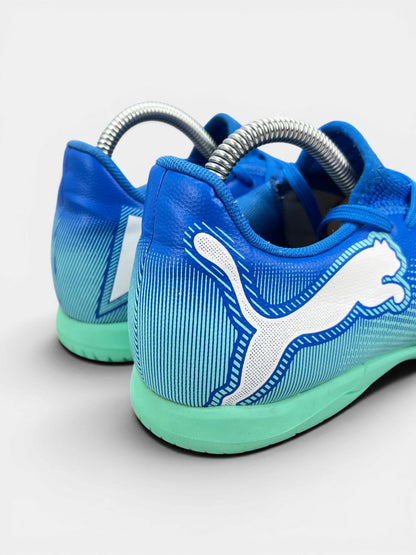 Puma Future 7 Play IT Hyperlink Blue — buty sportowe męskie w bardzo dobrym stanie rozmiar 41, widok z tyłu