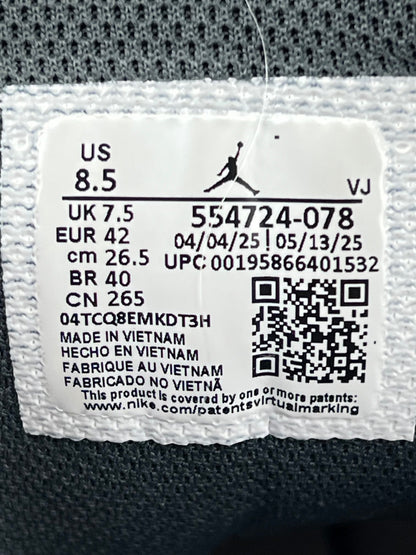 Jordan Air Jordan 1 Mid Light Smoke Grey — buty sportowe męskie w zadowalającym stanie rozmiar 42, opcjonalne zdjęcie 1