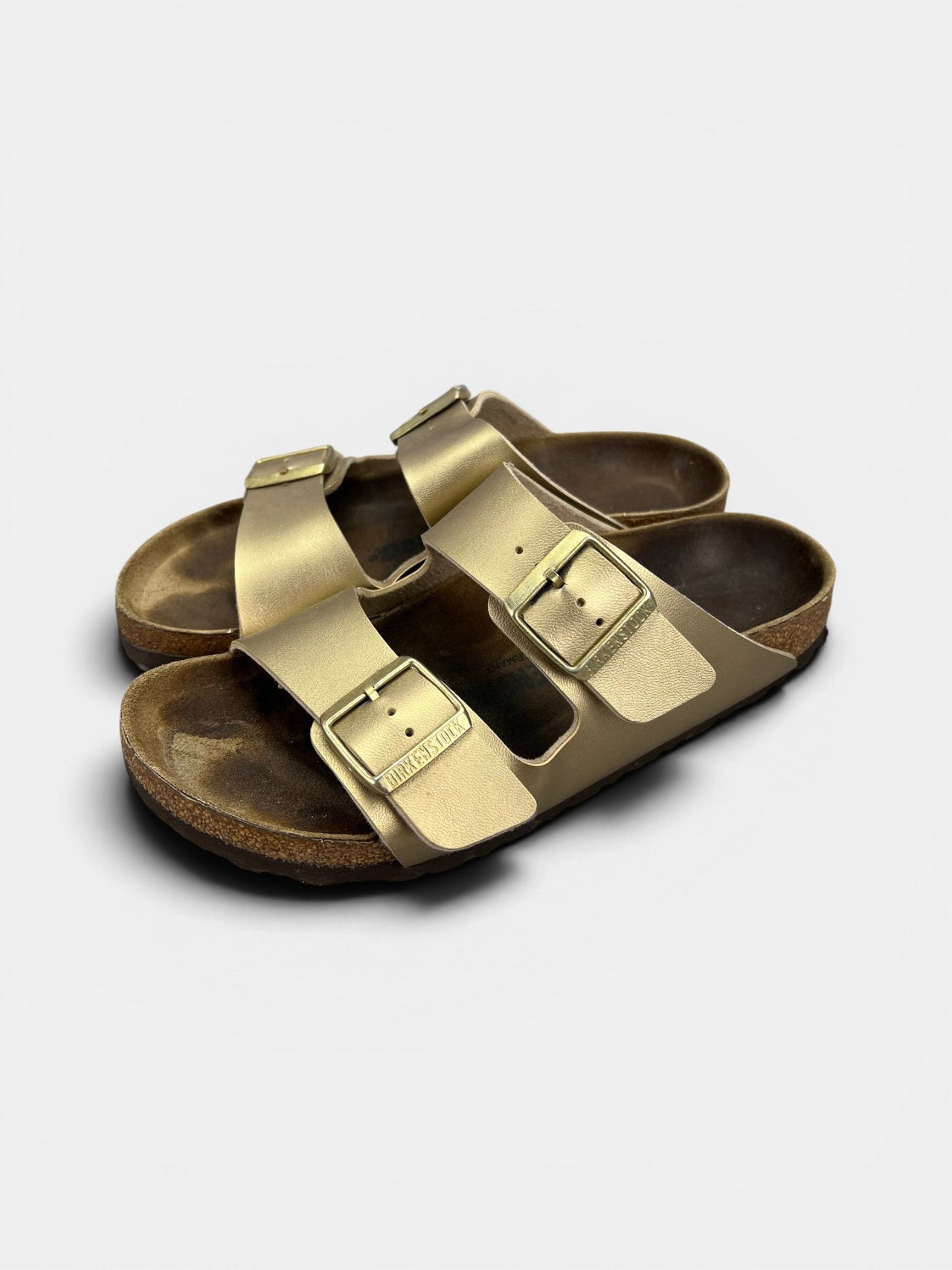 Birkenstock Arizona — buty sportowe damskie w bardzo dobrym stanie rozmiar 39, widok z boku