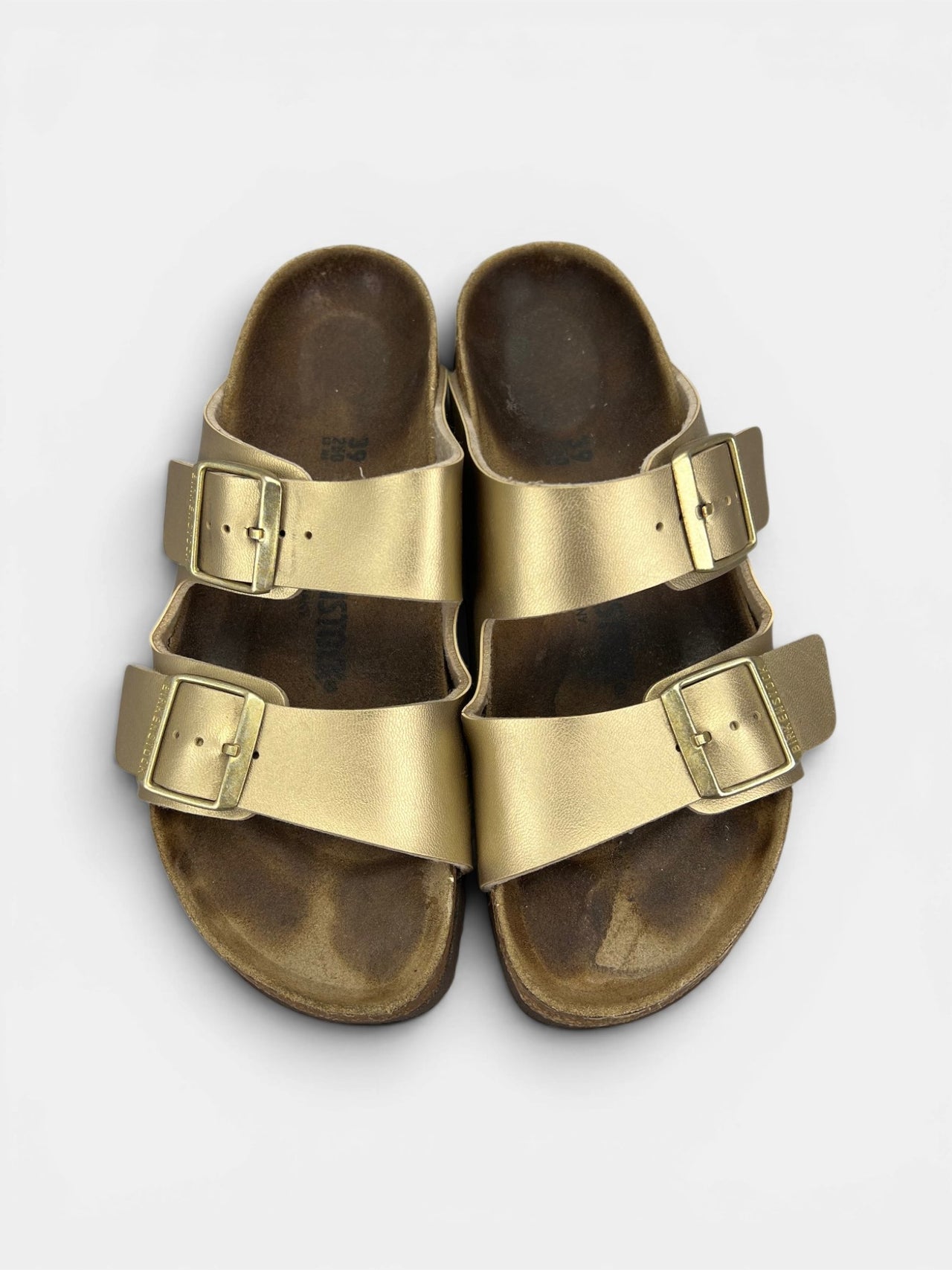 Birkenstock Arizona — buty sportowe damskie w bardzo dobrym stanie rozmiar 39, boczny profil