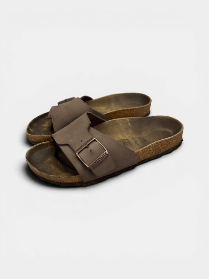 Birkenstock Arizona — buty sportowe damskie w bardzo dobrym stanie rozmiar 39, widok z boku