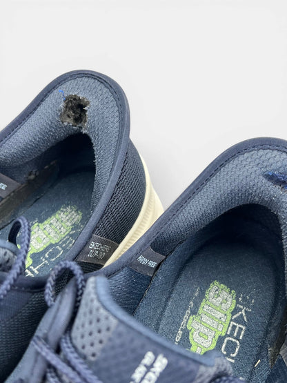 Skechers Slip-ins: Glide-Step Pro — buty sportowe męskie w bardzo dobrym stanie rozmiar 44, zapiętki butów