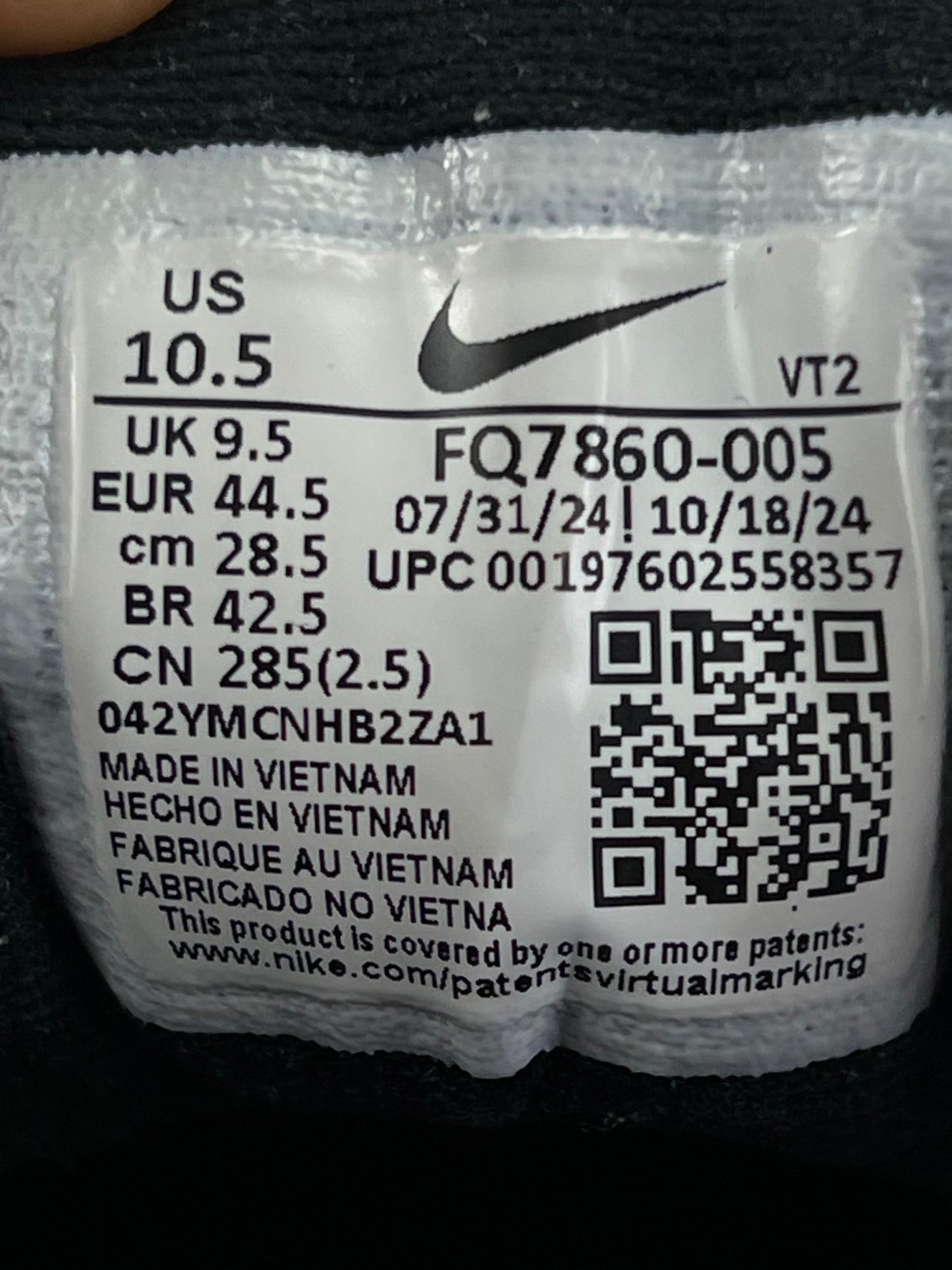 Nike Air Max DN8 “Iron Grey / Bright Crimson” DN8 Grey Crimson — buty sportowe męskie w bardzo dobrym stanie rozmiar 44.5, opcjonalne zdjęcie 1