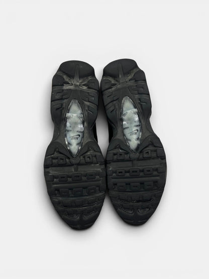 Nike Air Max 95 Ultra “Black / Grey” Ultra Black Grey — buty sportowe męskie w bardzo dobrym stanie rozmiar 44.5, podeszwa