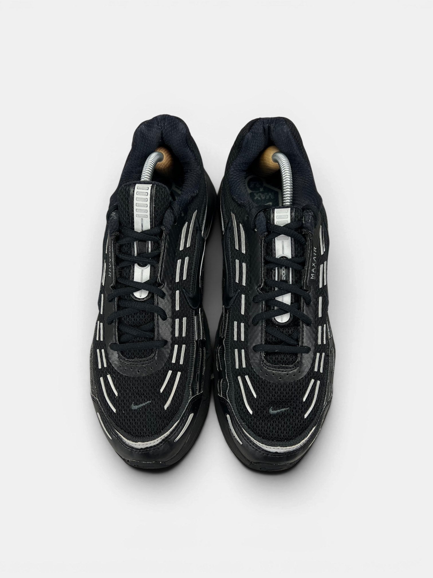 Nike Air Max TL 2.5 Black/Metallic Silver — buty sportowe męskie w bardzo dobrym stanie rozmiar 44.5, widok z góry