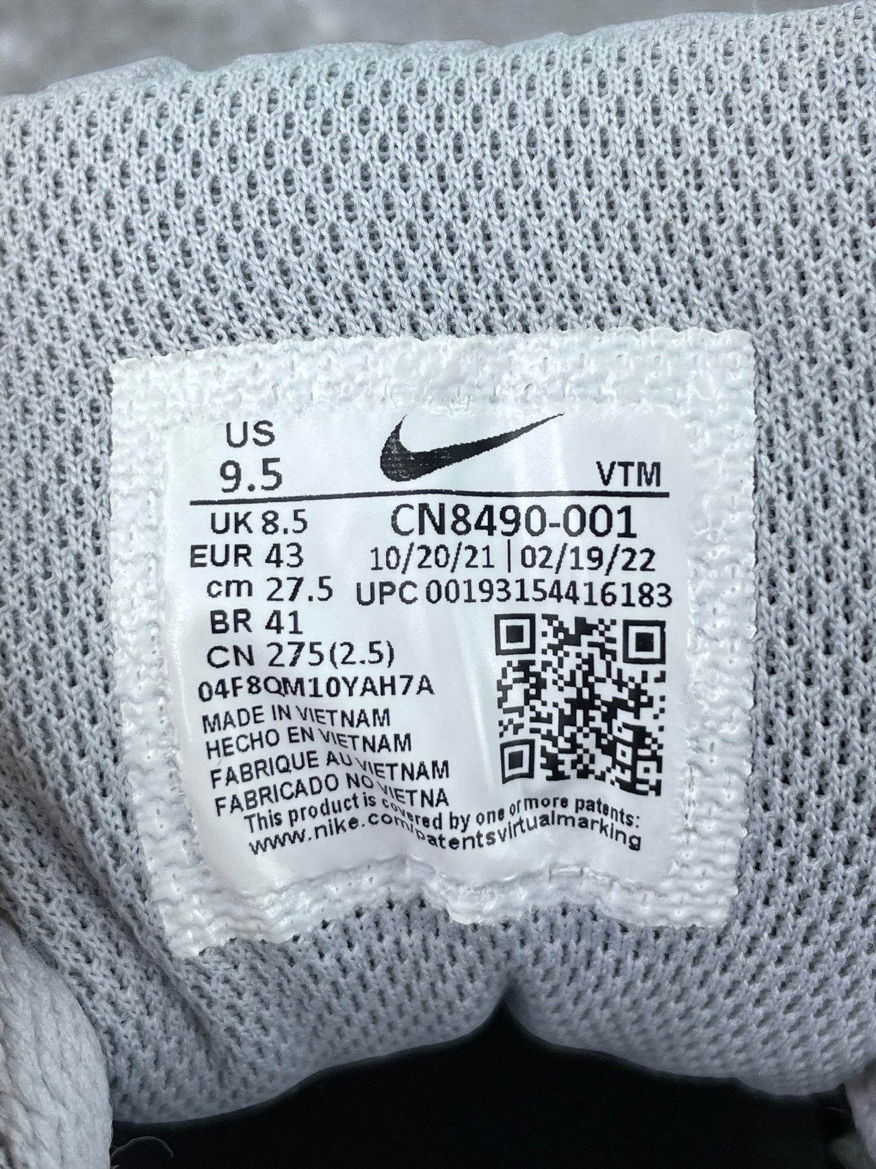 Nike Air Max 90 Wolf Grey — buty sportowe męskie w bardzo dobrym stanie rozmiar 43, opcjonalne zdjęcie 2