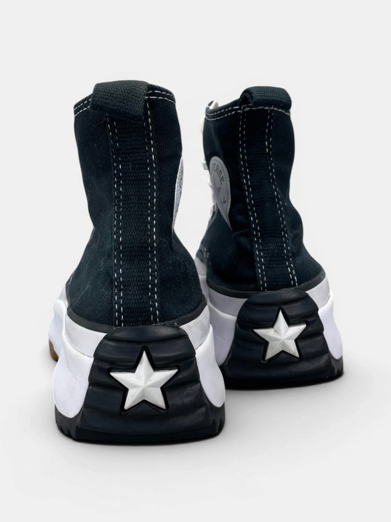 Converse Run Star Hike Platform Black — buty sportowe damskie w bardzo dobrym stanie rozmiar 40.5, widok z tyłu