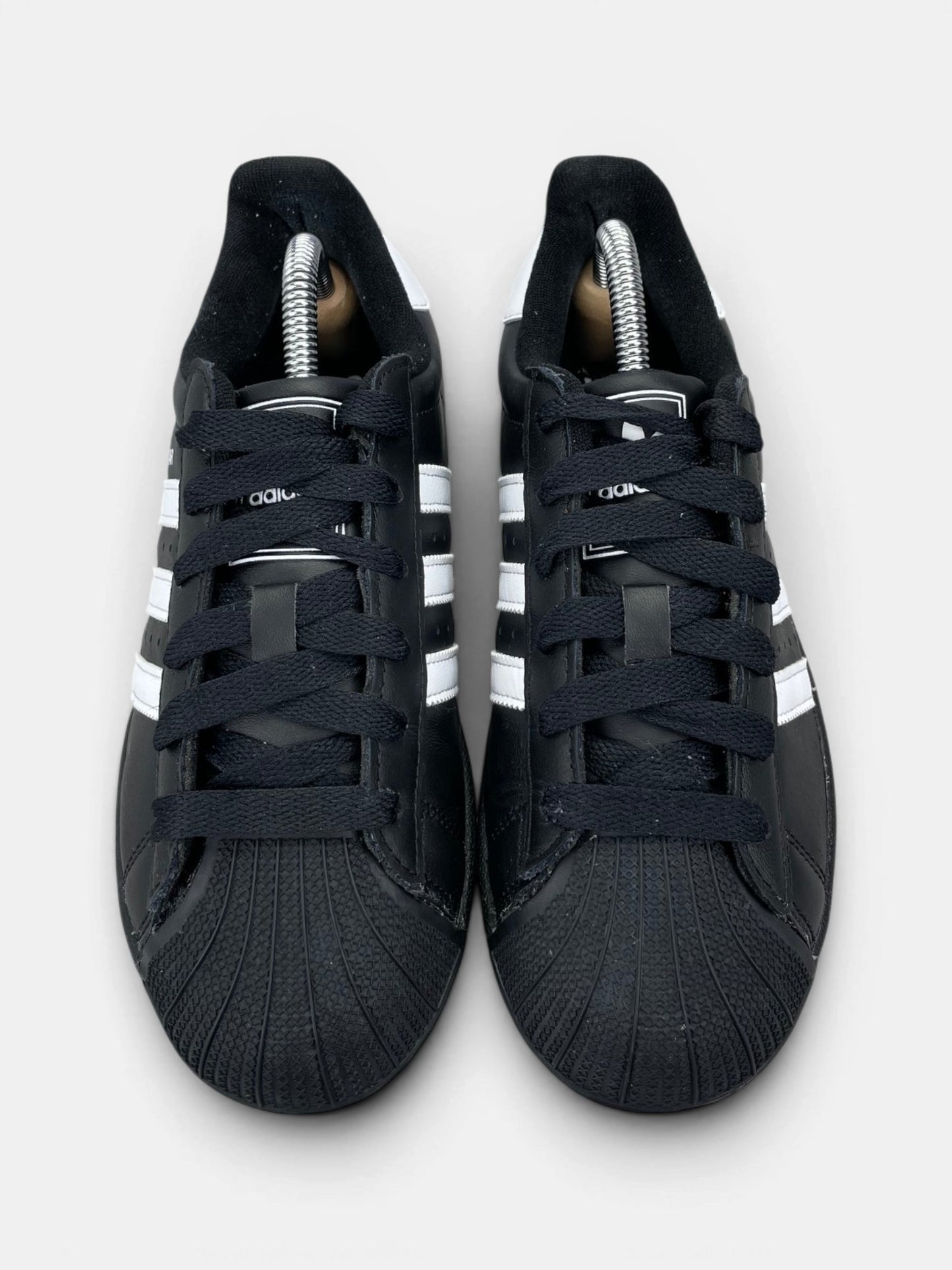Adidas Superstar II — buty sportowe damskie w bardzo dobrym stanie rozmiar 37 1/3, widok z góry