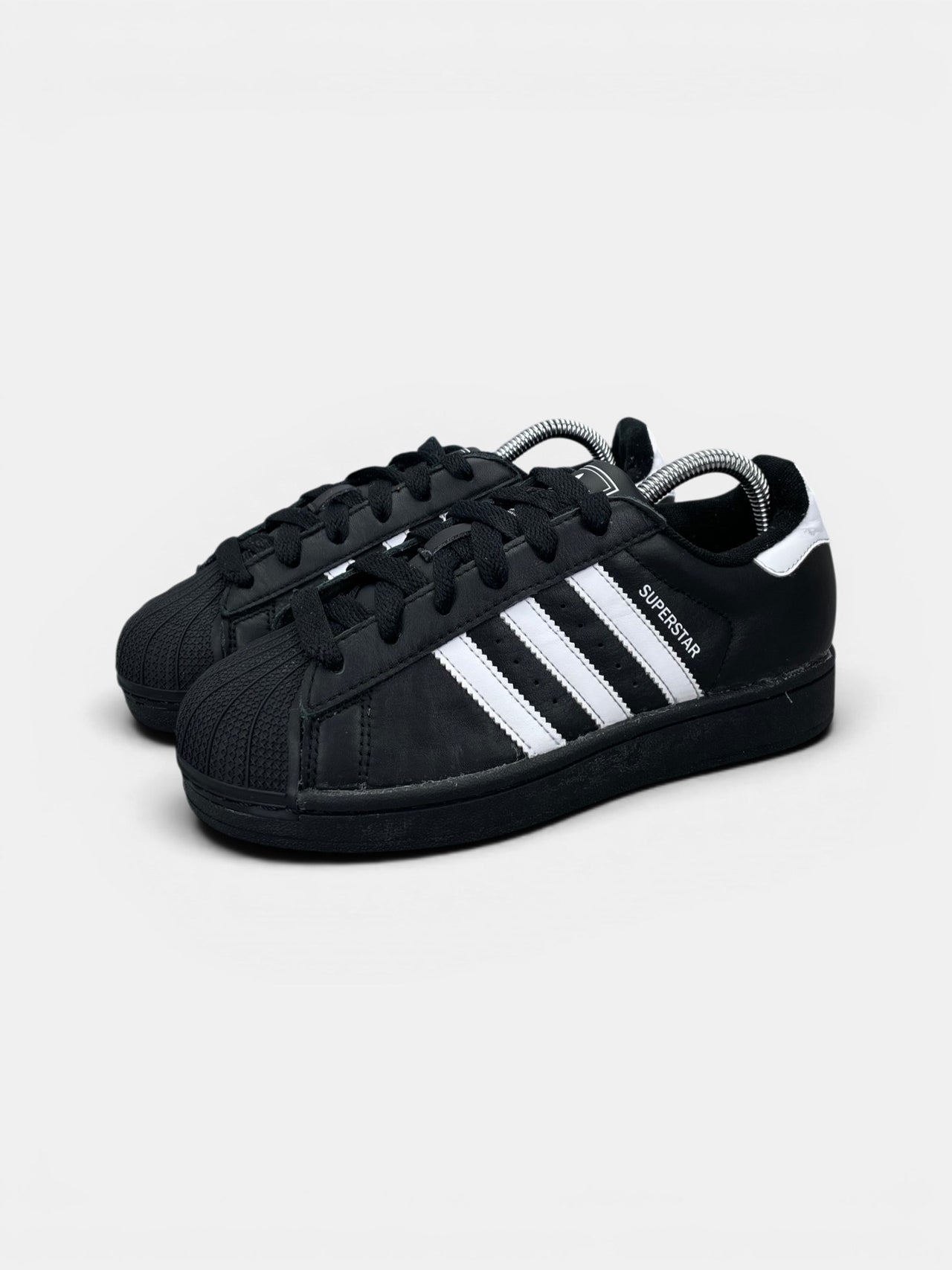 Adidas Superstar II Black White — buty sportowe damskie w bardzo dobrym stanie rozmiar 36, widok z boku