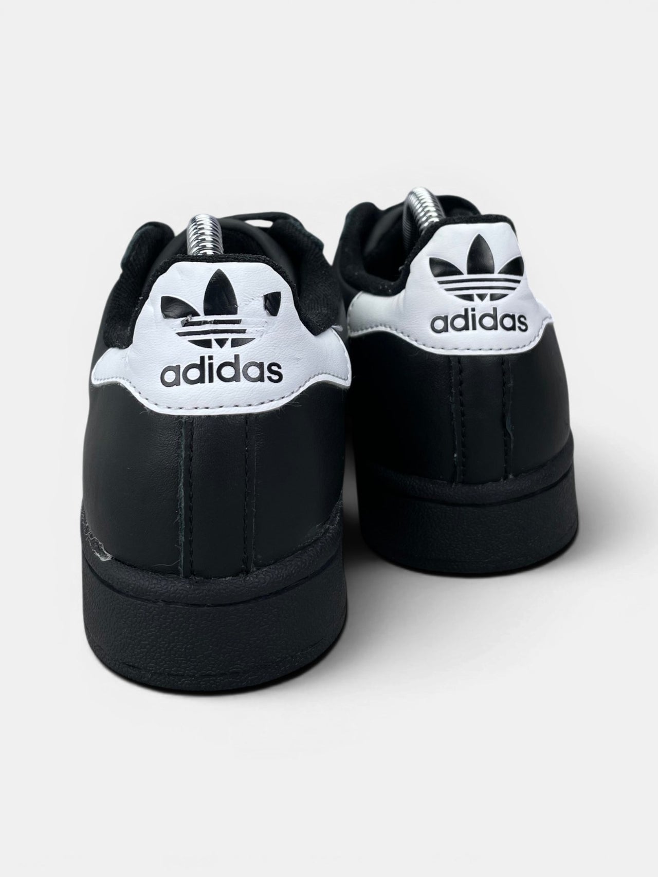 Adidas Superstar II Black White — buty sportowe damskie w bardzo dobrym stanie rozmiar 36, widok z tyłu