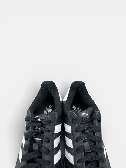 Adidas Superstar II Black White — buty sportowe męskie w bardzo dobrym stanie rozmiar 41 1/3, zapiętki butów