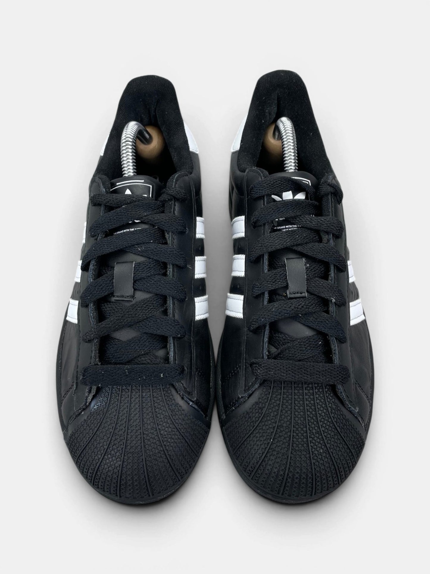 Adidas Superstar II — buty sportowe damskie w bardzo dobrym stanie rozmiar 38 2/3, widok z góry