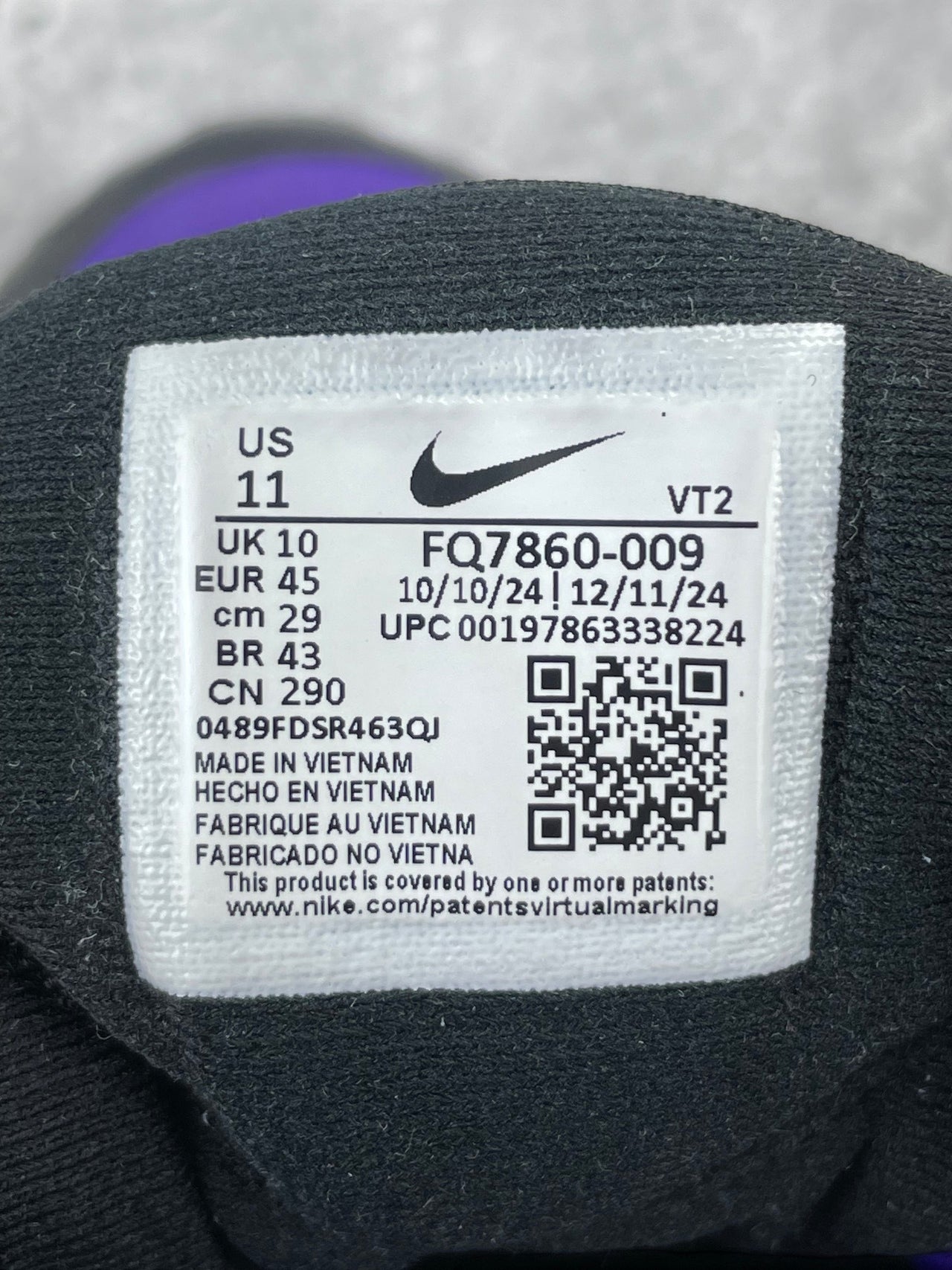 Nike Air Max DN8 Fierce Purple — buty sportowe męskie w bardzo dobrym stanie rozmiar 45.5, opcjonalne zdjęcie 2