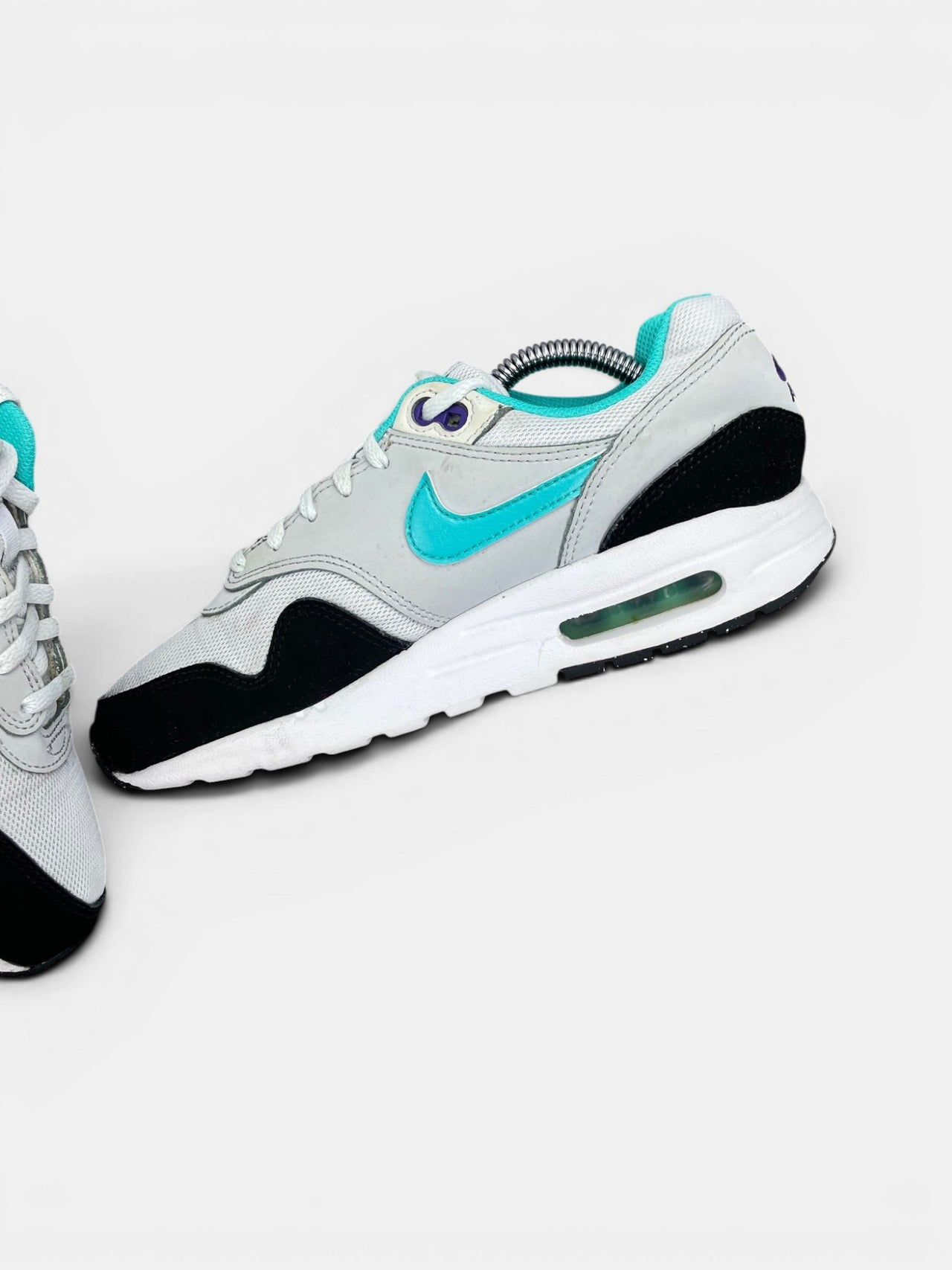 Nike Air Max 1 Tropical Twist — buty sportowe damskie w bardzo dobrym stanie rozmiar 38.5, wewnętrzny panel prawego buta