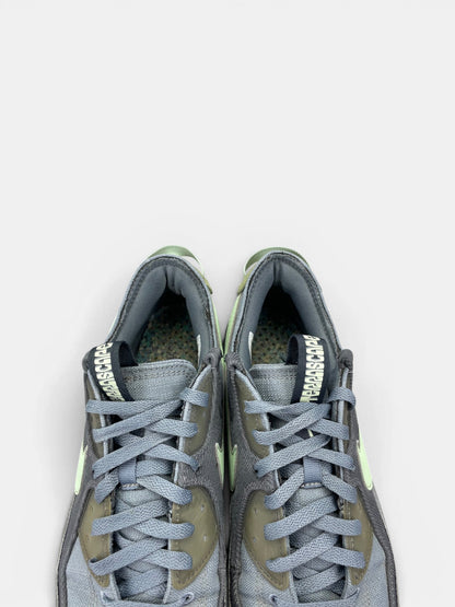 Nike Air Max Terrascape 90 Cool Grey Honeydew — buty sportowe męskie w bardzo dobrym stanie rozmiar 45.5, zapiętki butów