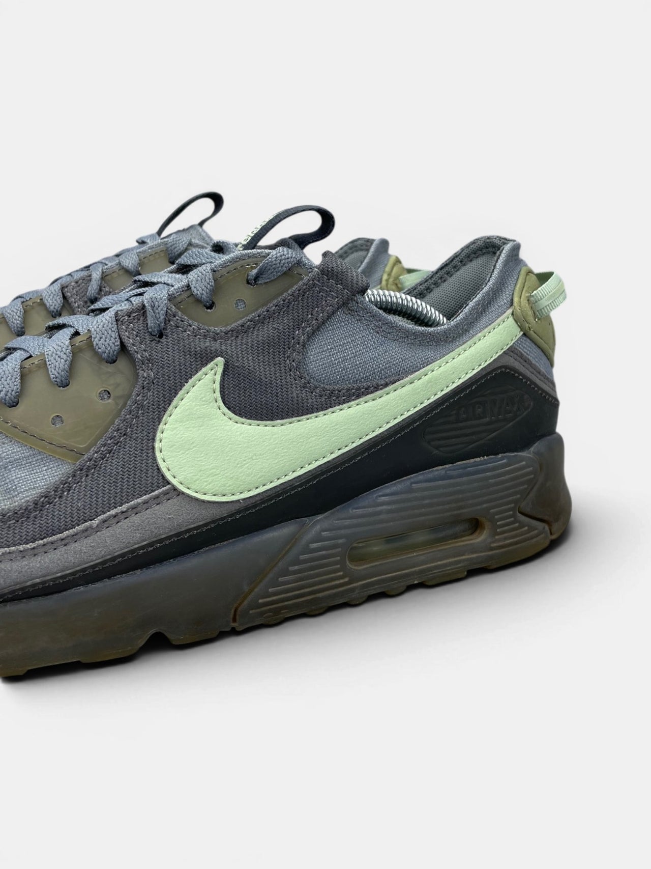 Nike Air Max Terrascape 90 Cool Grey Honeydew — buty sportowe męskie w bardzo dobrym stanie rozmiar 45.5, opcjonalne zdjęcie 1