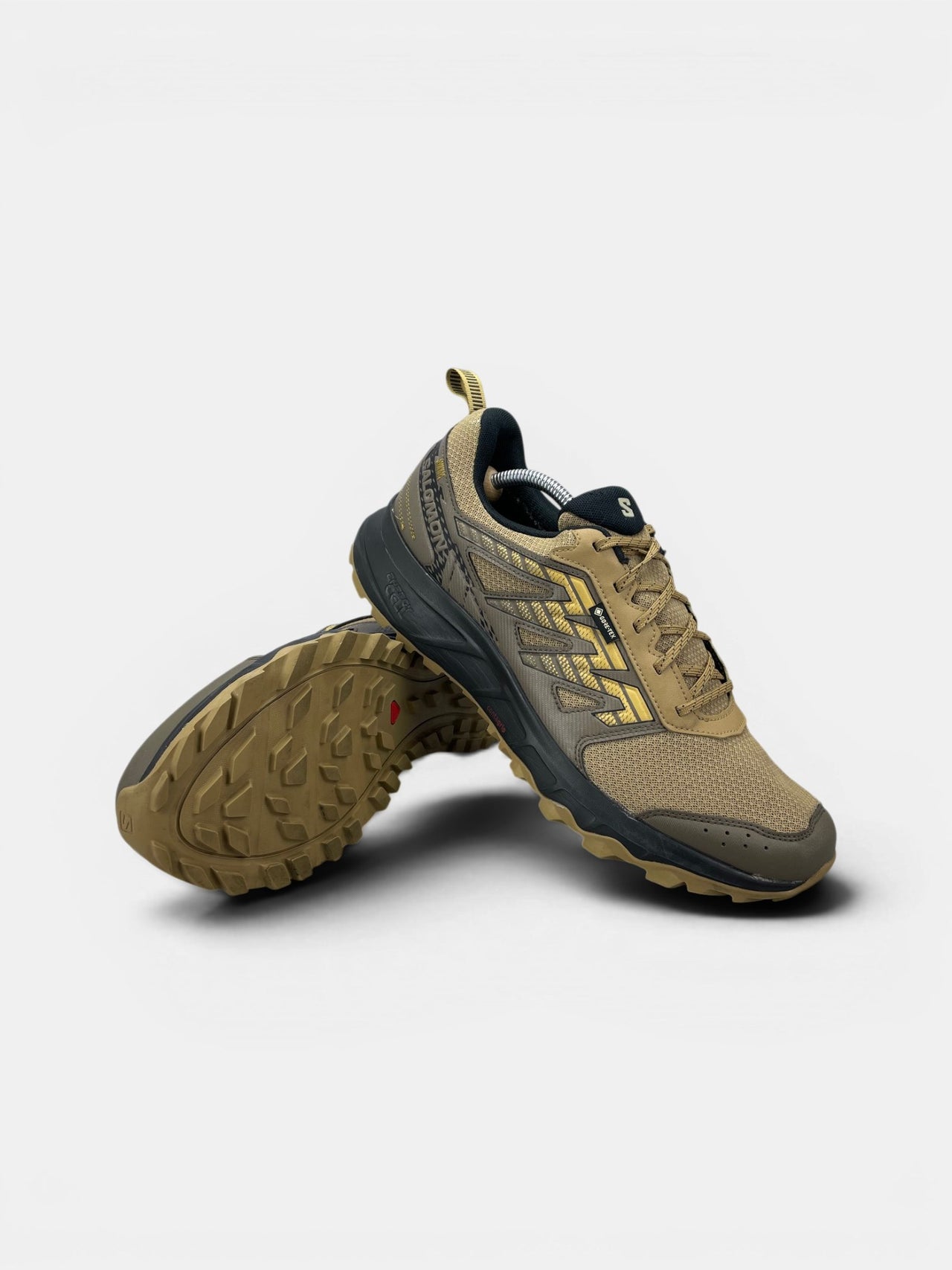 Salomon Wander GTX — buty sportowe męskie w bardzo dobrym stanie rozmiar 46, boczny profil