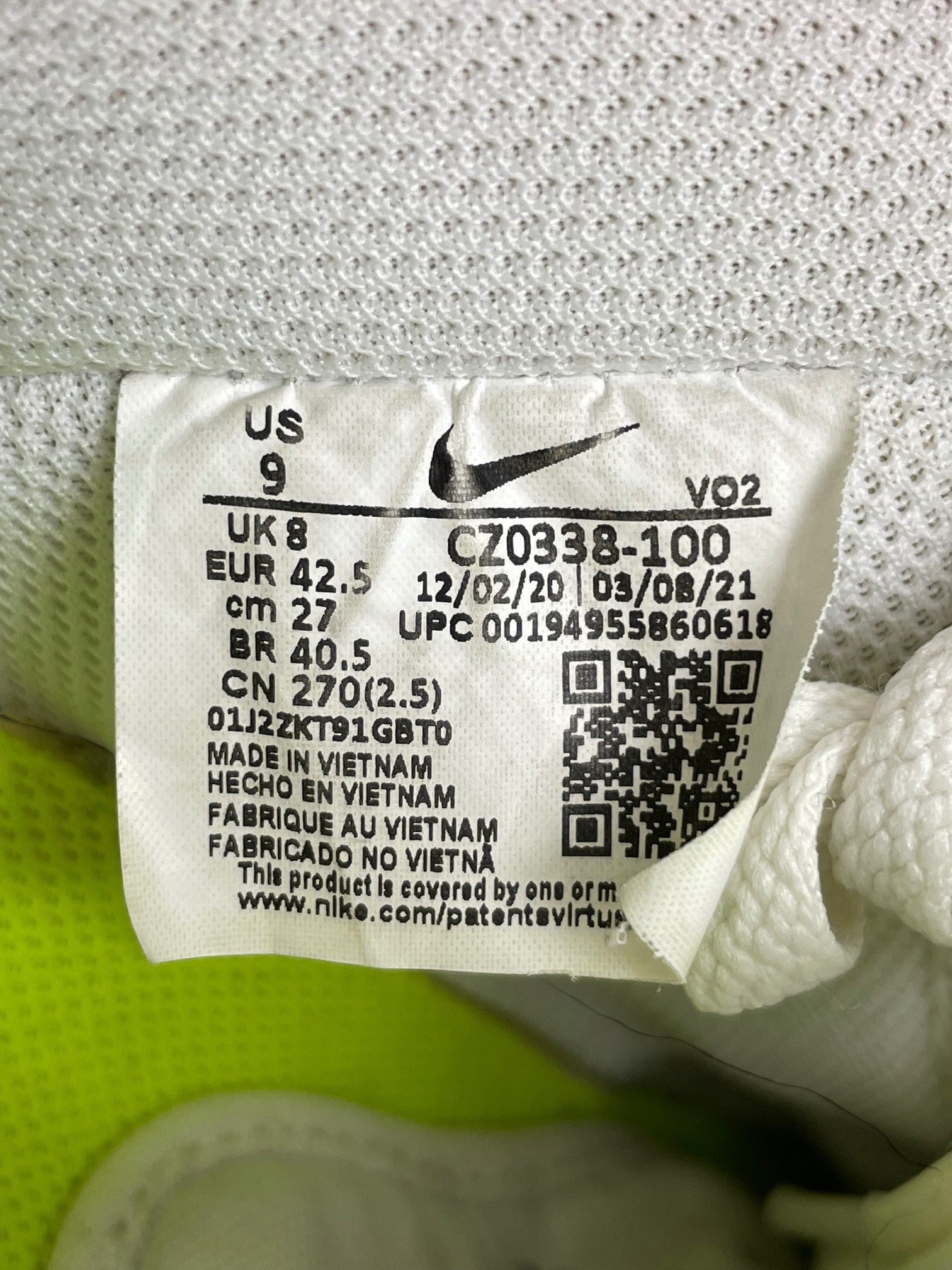 Nike Air Force 1 Low Indigo — buty sportowe męskie w bardzo dobrym stanie rozmiar 42.5, opcjonalne zdjęcie 2