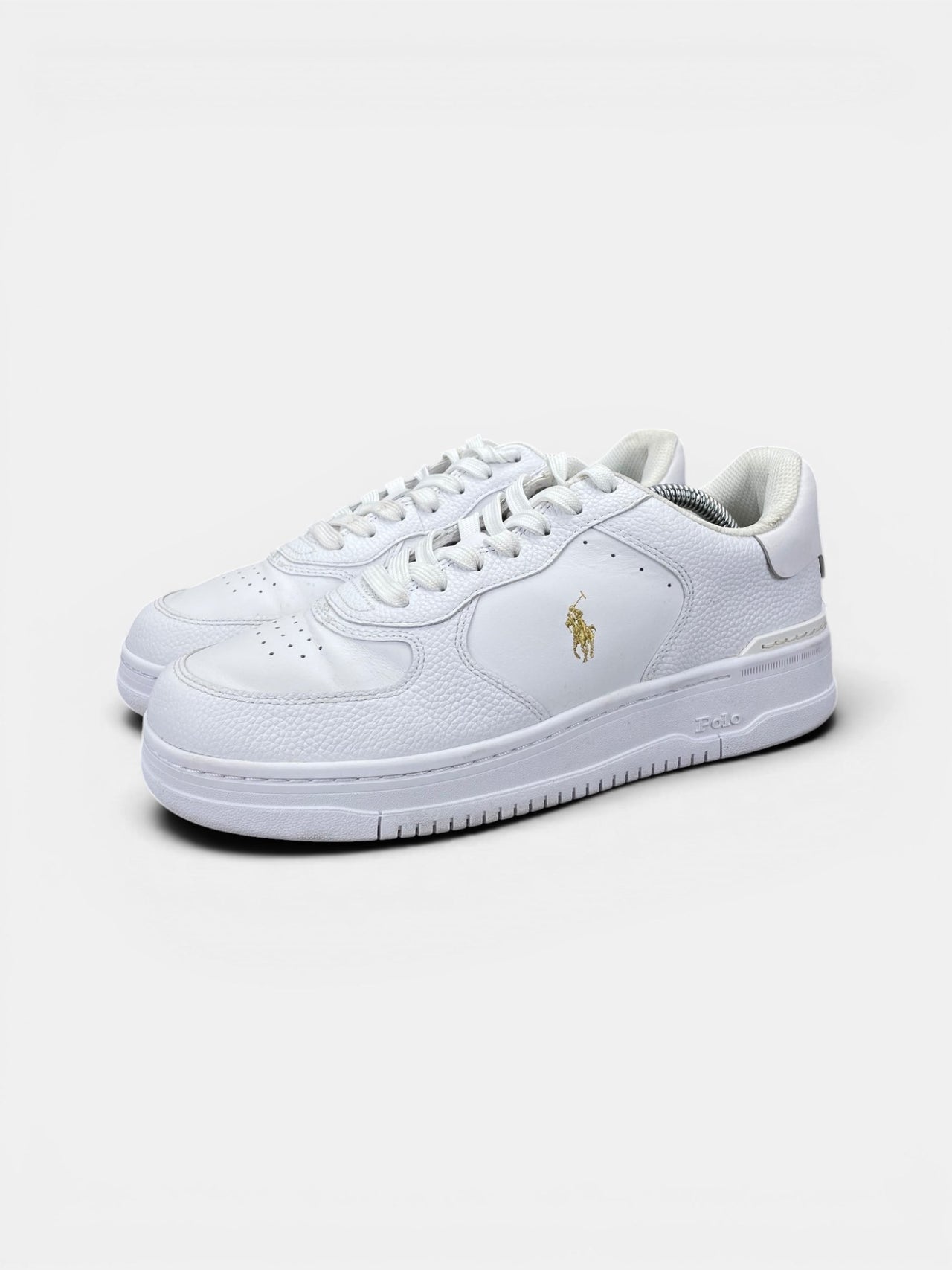 Polo Ralph Lauren Masters Crt — buty sportowe damskie w bardzo dobrym stanie rozmiar 40, widok z boku
