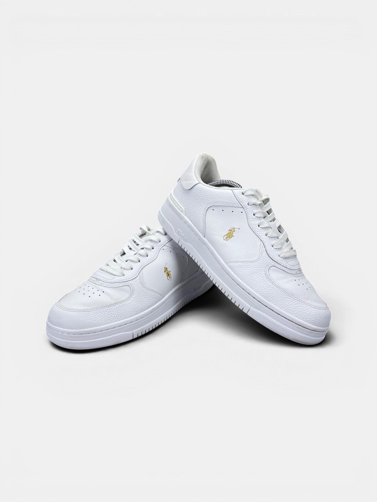 Polo Ralph Lauren Masters Crt — buty sportowe damskie w bardzo dobrym stanie rozmiar 40, boczny profil