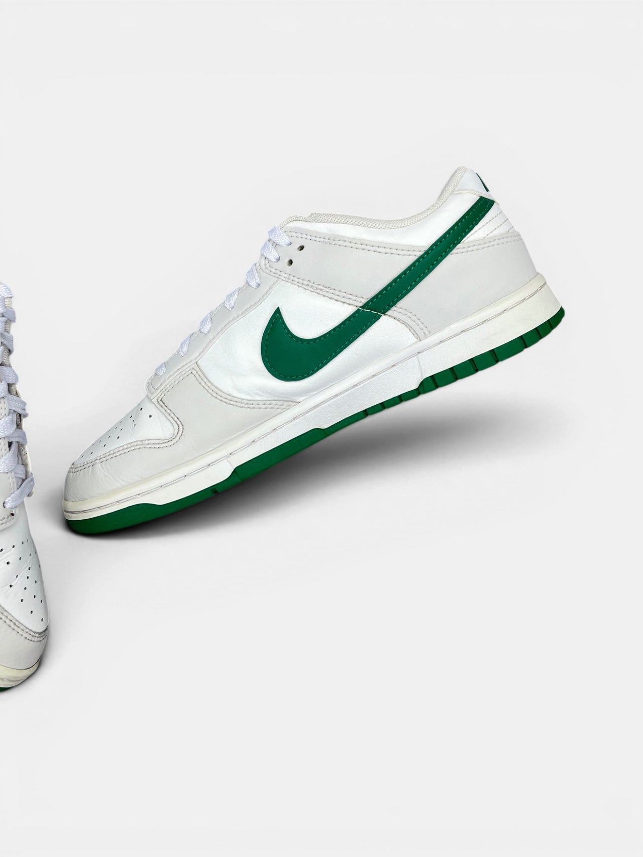 Nike Dunk Low Retro Malachite — buty sportowe męskie w bardzo dobrym stanie rozmiar 41, wewnętrzny panel prawego buta