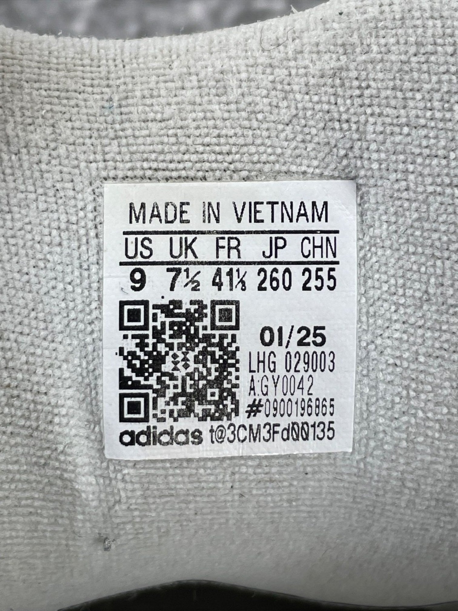 Adidas Campus 00s Crystal White Black — buty sportowe męskie w bardzo dobrym stanie rozmiar 41 1/3, opcjonalne zdjęcie 2