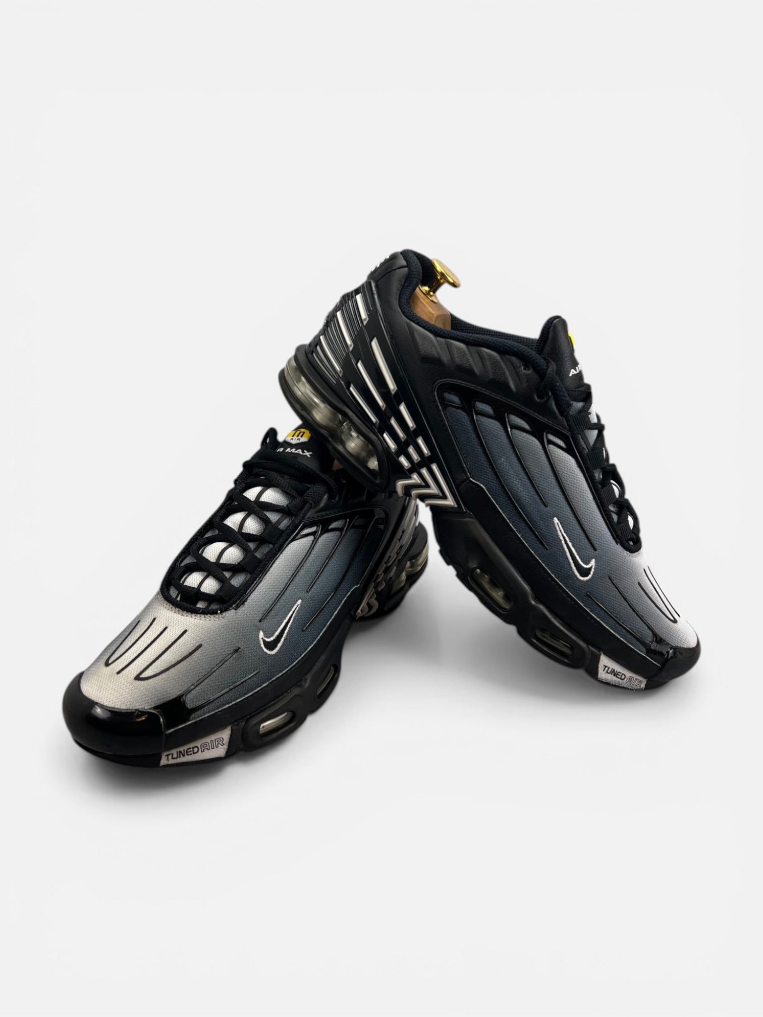 Nike Air Max Plus 3 'Black White' Black White - buty sportowe, boczny profil