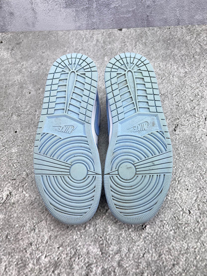 Jordan Air Jordan 1 Low Aluminum - buty sportowe, widok z tyłu