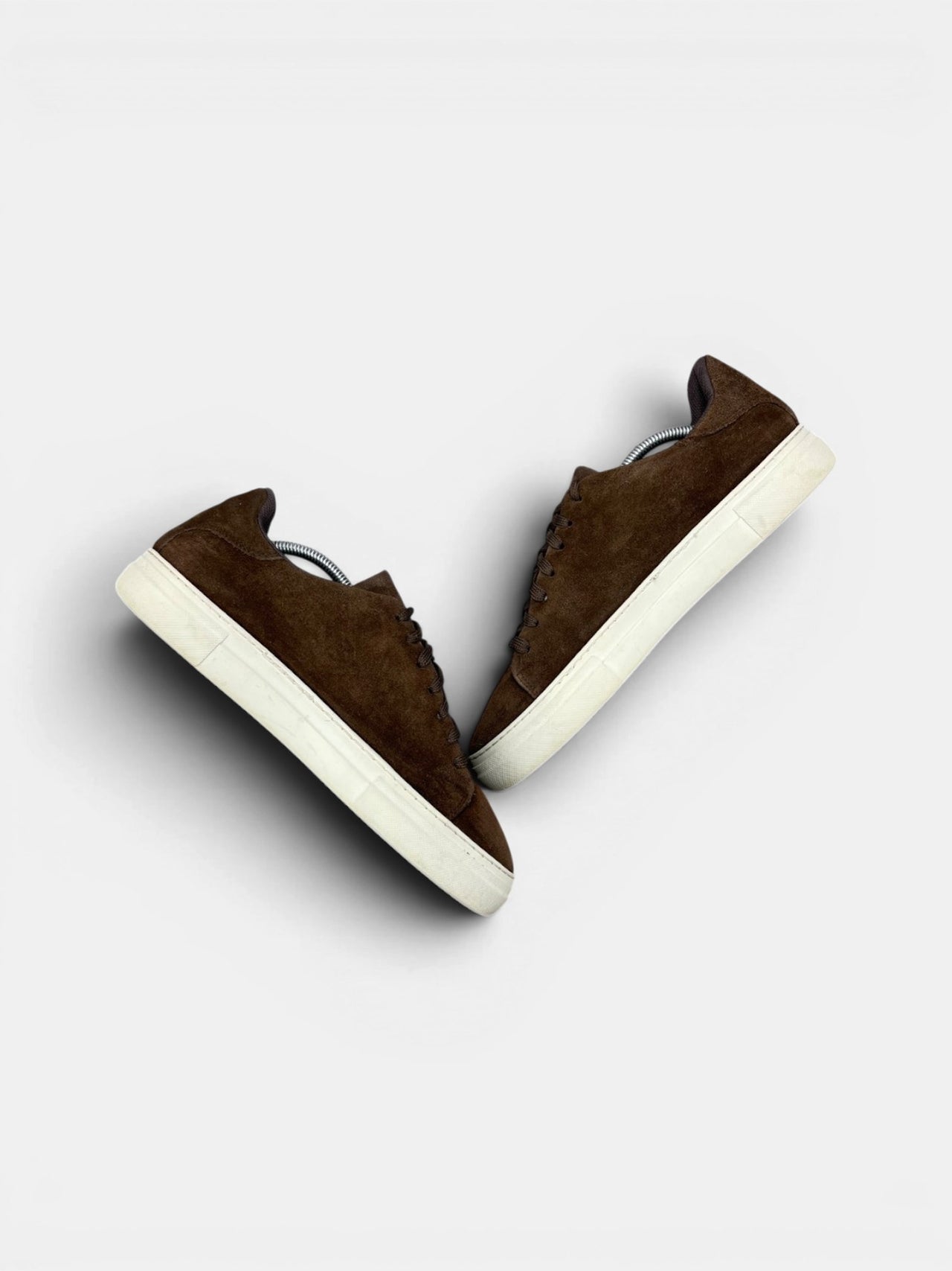 Selected Homme Sneakers — buty sportowe męskie w bardzo dobrym stanie rozmiar 45, widok z góry na wewnętrzną stronę butów