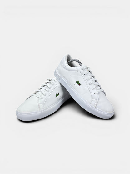 Lacoste Powercourt 0721 1 — buty sportowe damskie w bardzo dobrym stanie rozmiar 39, boczny profil