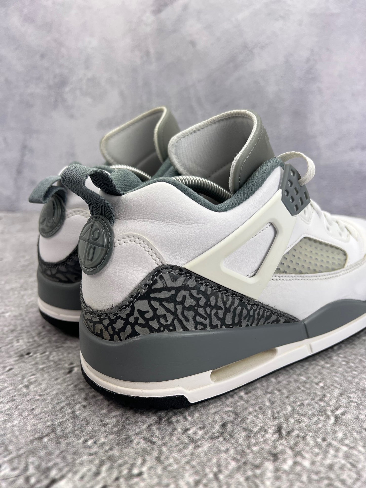 Jordan Spizike Low Cool Grey - buty sportowe, widok z góry
