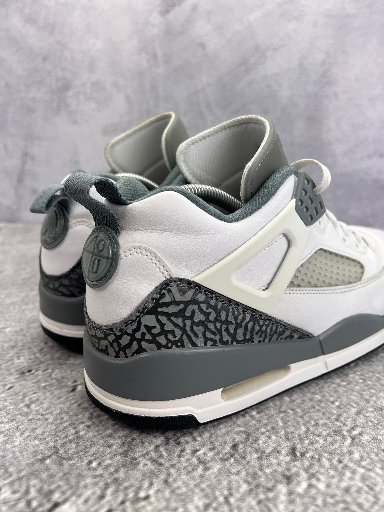 Jordan Spizike Low Cool Grey - buty sportowe, widok z góry
