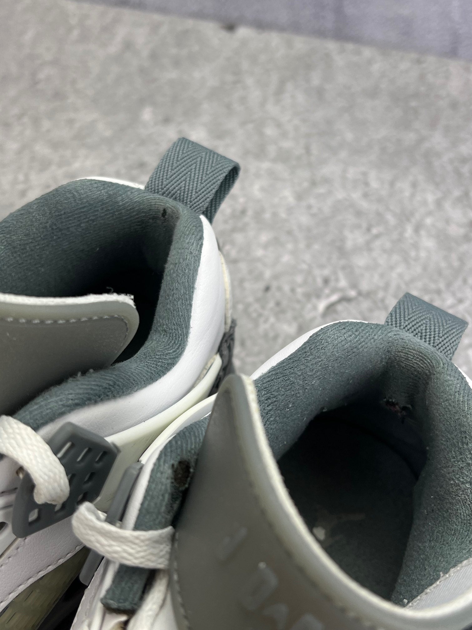 Jordan Spizike Low Cool Grey - buty sportowe, zapiętki butów