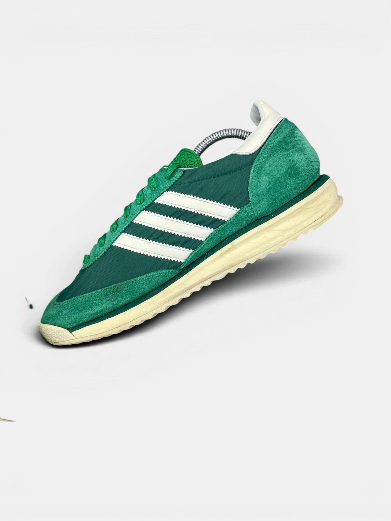 Adidas SL 72 RS — buty sportowe męskie w bardzo dobrym stanie rozmiar 44, wewnętrzny panel prawego buta