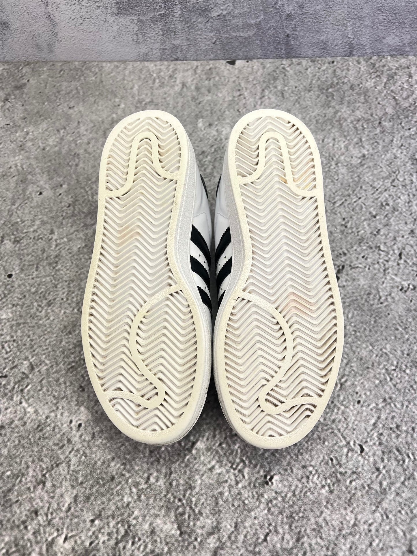 Adidas Superstar II Cloud White Black - buty sportowe, widok z tyłu