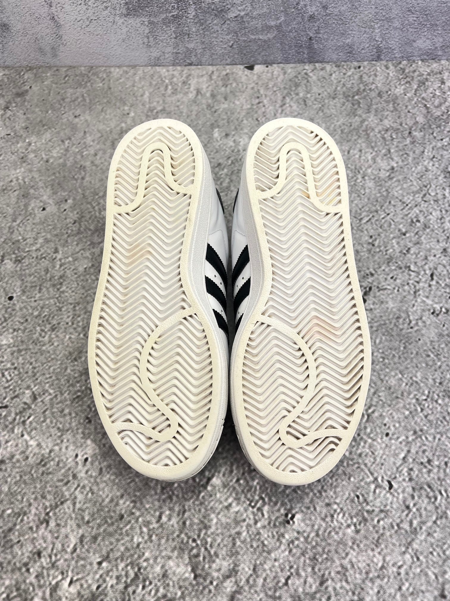 Adidas Superstar II Cloud White Black - buty sportowe, widok z tyłu