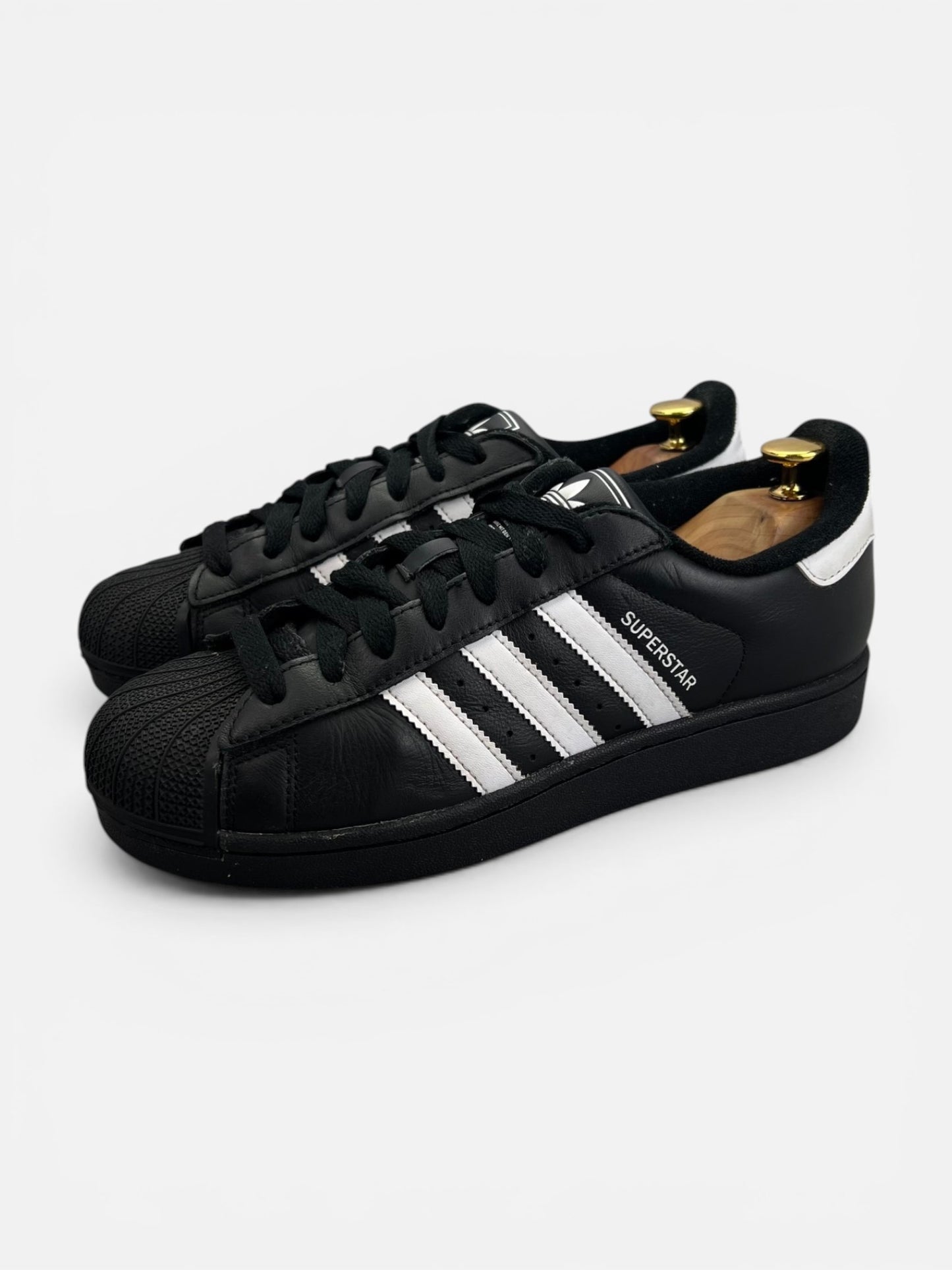 adidas Superstar II Black White - buty sportowe, widok z boku