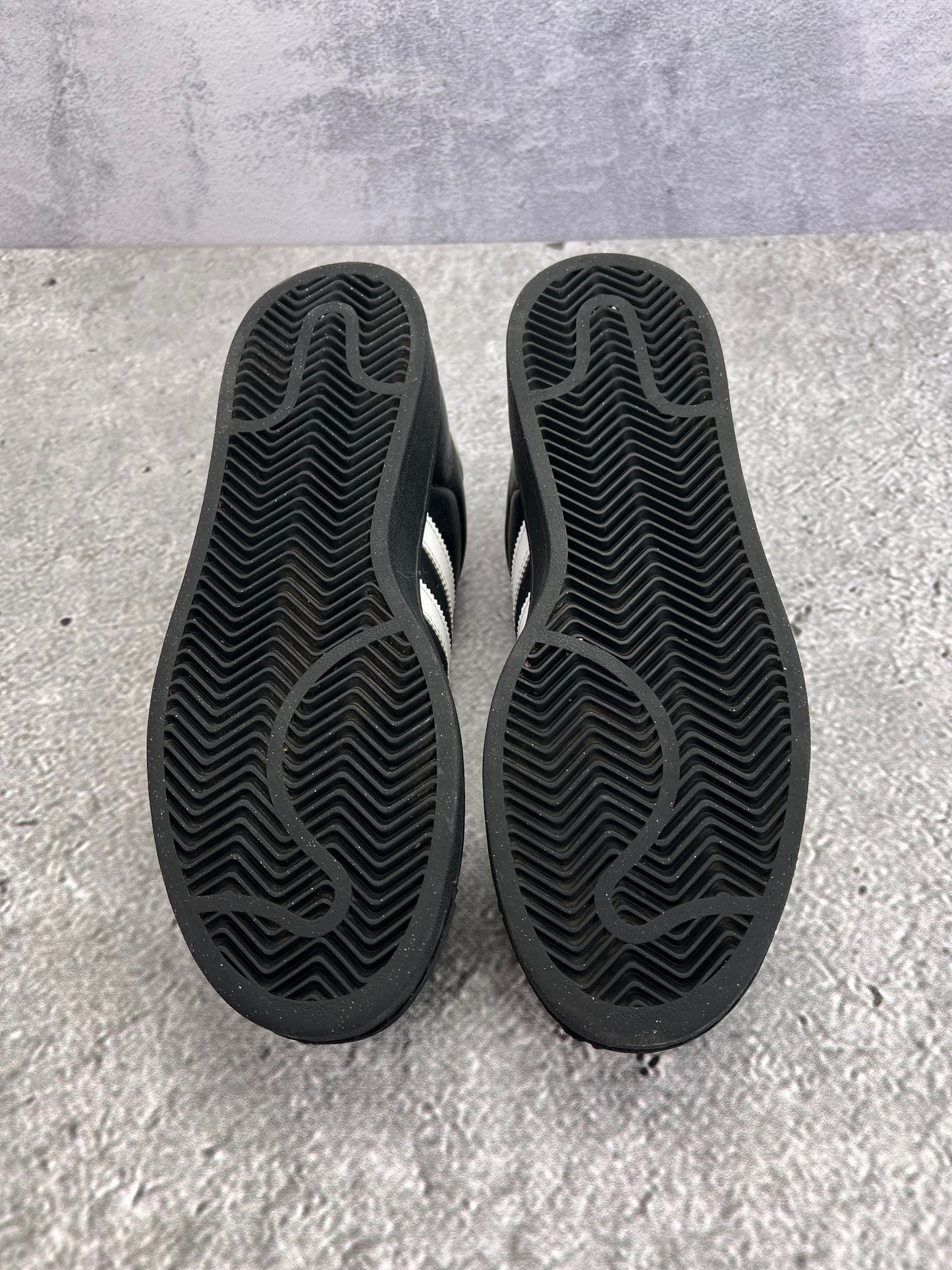 adidas Superstar II Black White - buty sportowe, widok z tyłu