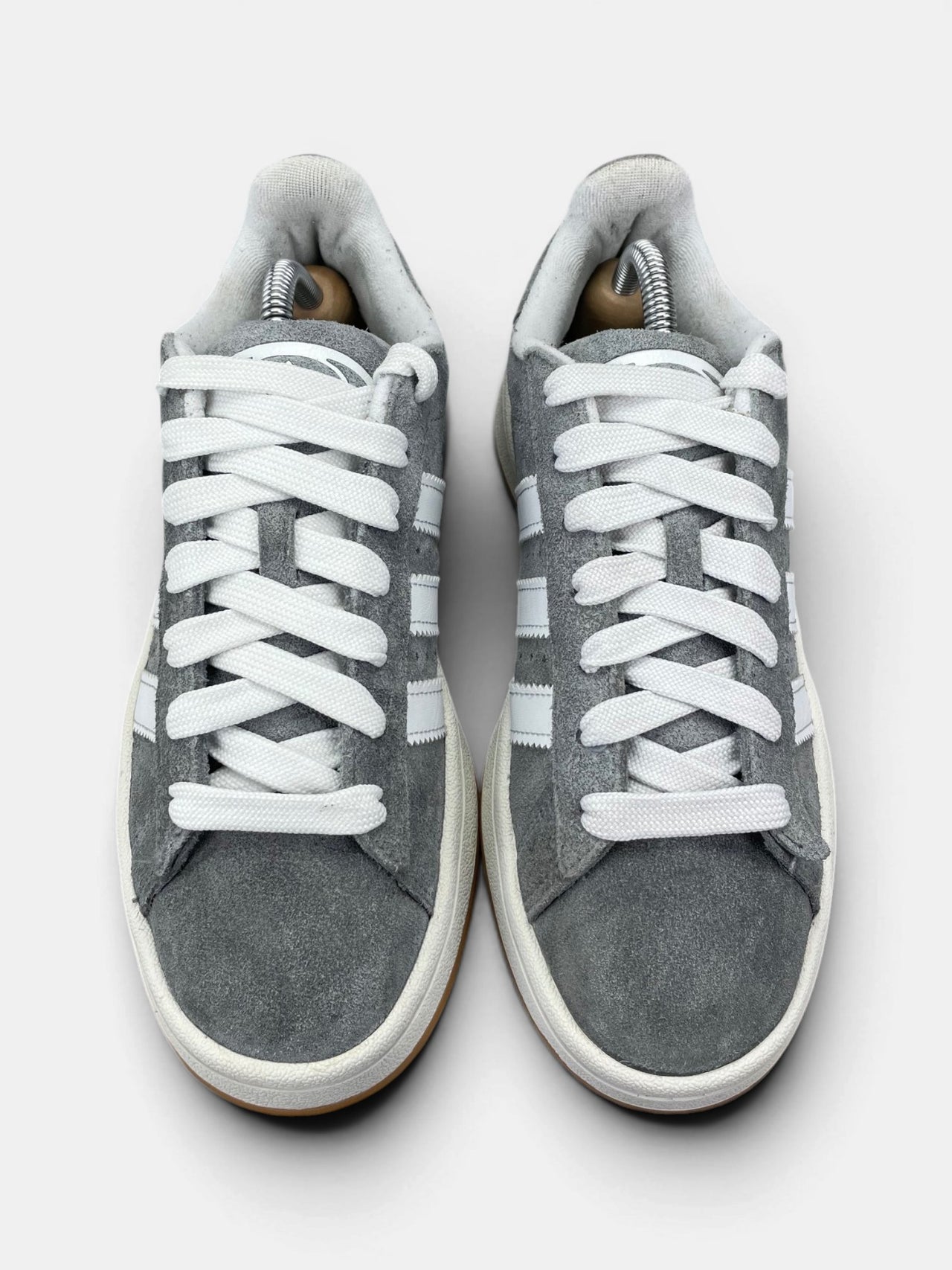 Adidas Campus 00s Grey Gum — buty sportowe damskie w bardzo dobrym stanie rozmiar 38 2/3, widok z góry