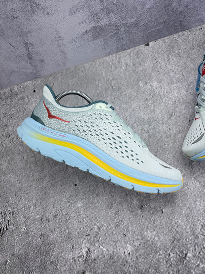 Hoka Kawana Ice Flow Goblin Blue - buty sportowe, wewnętrzny panel lewego buta