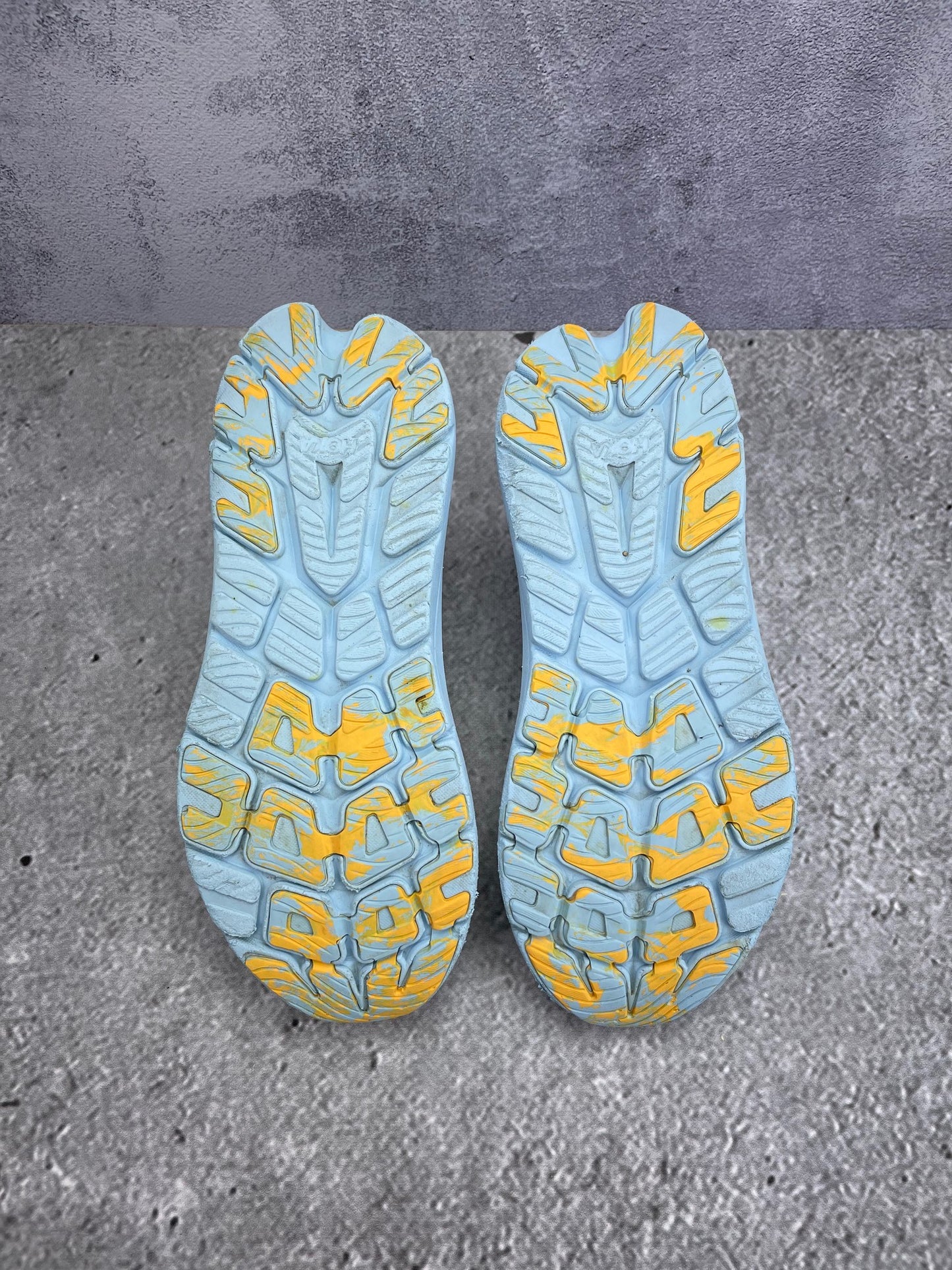 Hoka Kawana Ice Flow Goblin Blue - buty sportowe, podeszwa