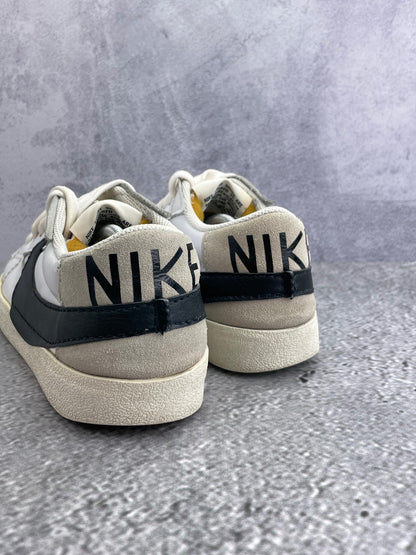 Nike Blazer Low '77 Jumbo White Black Sail - buty sportowe, widok z tyłu